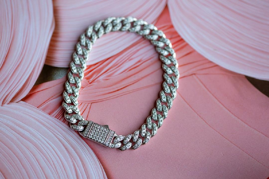 Frosted cuban link Clearance