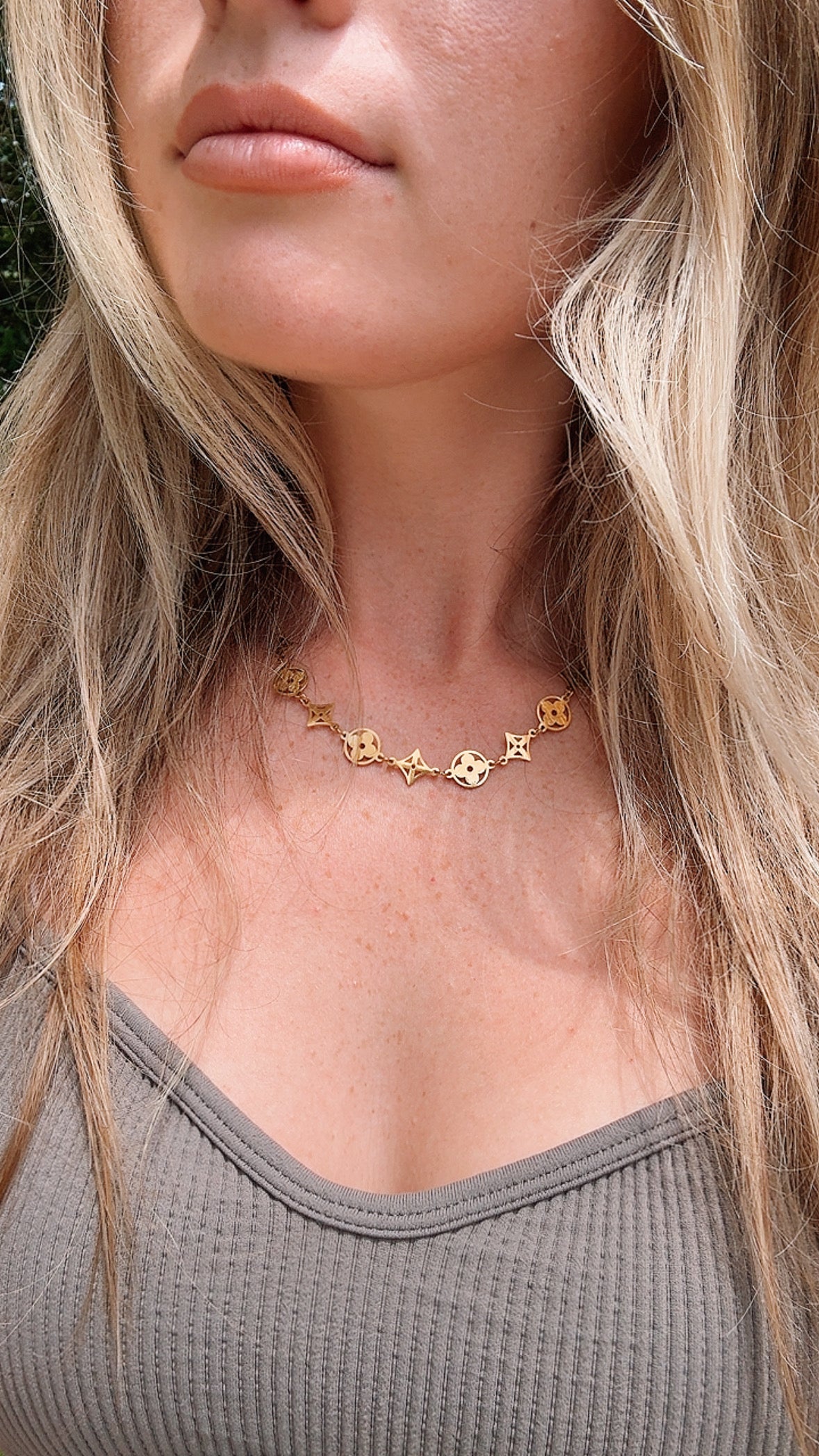 The Euro Summer 316L Stainless Steel Necklace + Bracelet Duo
