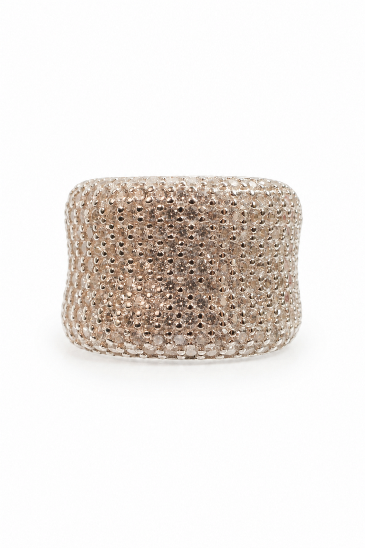 Celeste .925 Sterling Silver Wide-Band Ring