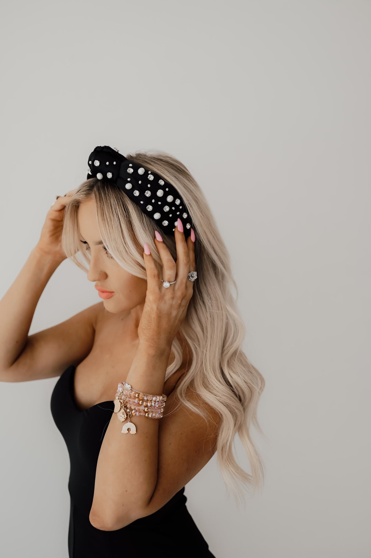 Mother Knows Best Swarovski Crystal Bracelet Stack