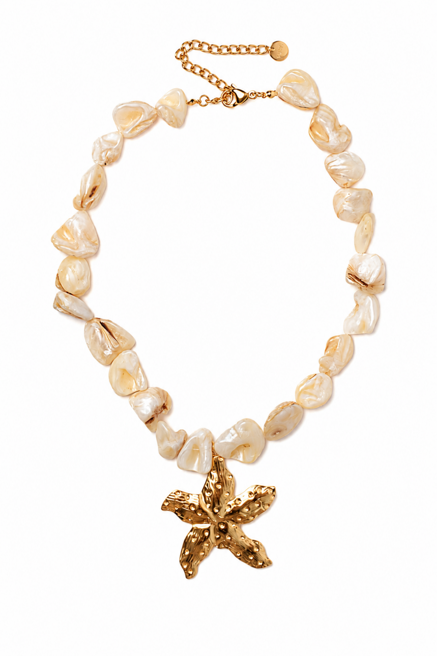 Summer At Seaside Natural Shell Necklace