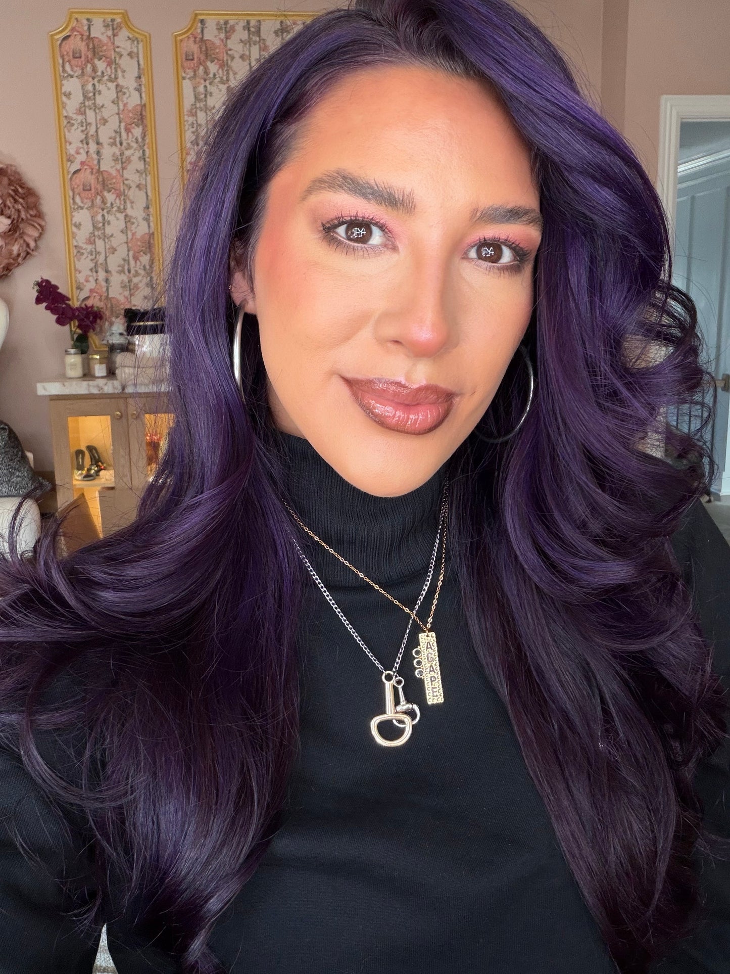 Agape Onyx 316L Stainless Steel Necklace