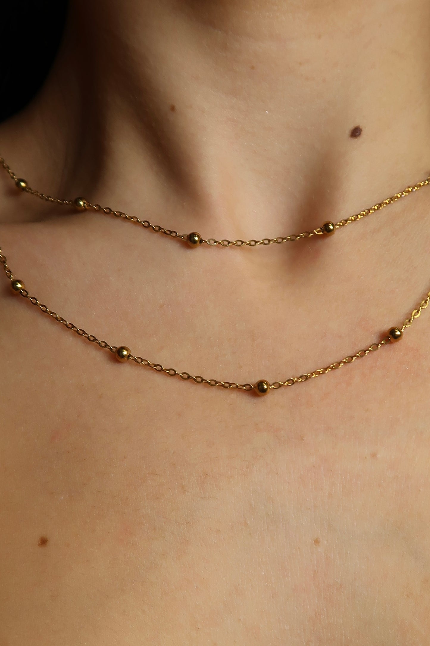 Honor Roll 316L Stainless Steel Bead Necklace