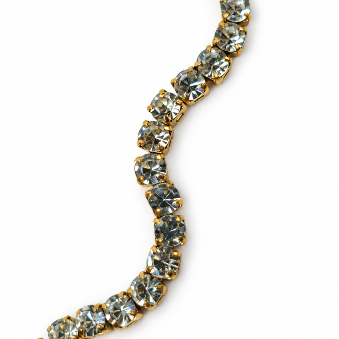 Odette Mini 2MM Crystal Twist Necklace