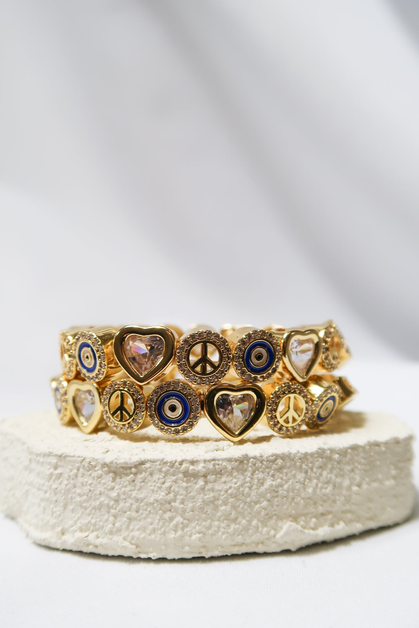 Peace and Love Bracelet