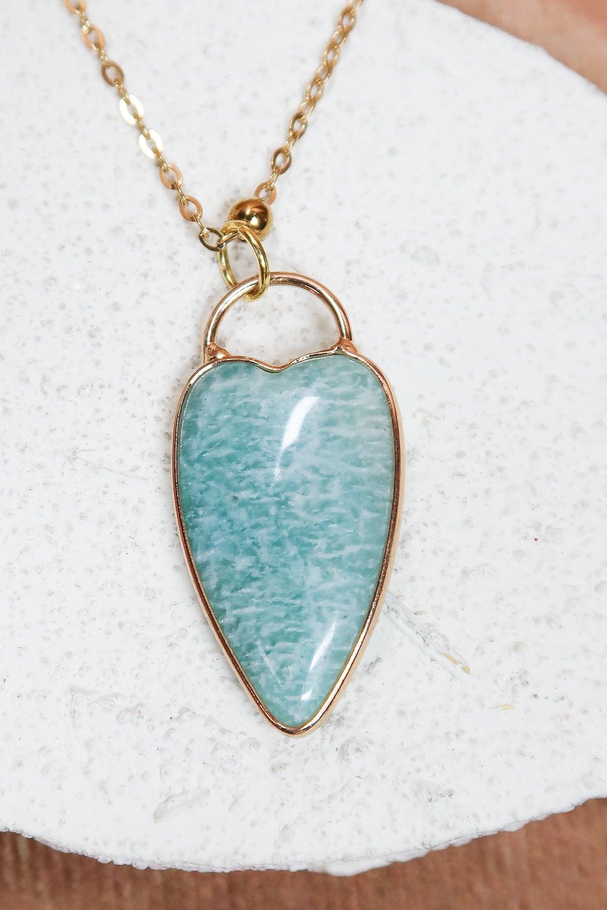 Doodle Natural Stone Charm