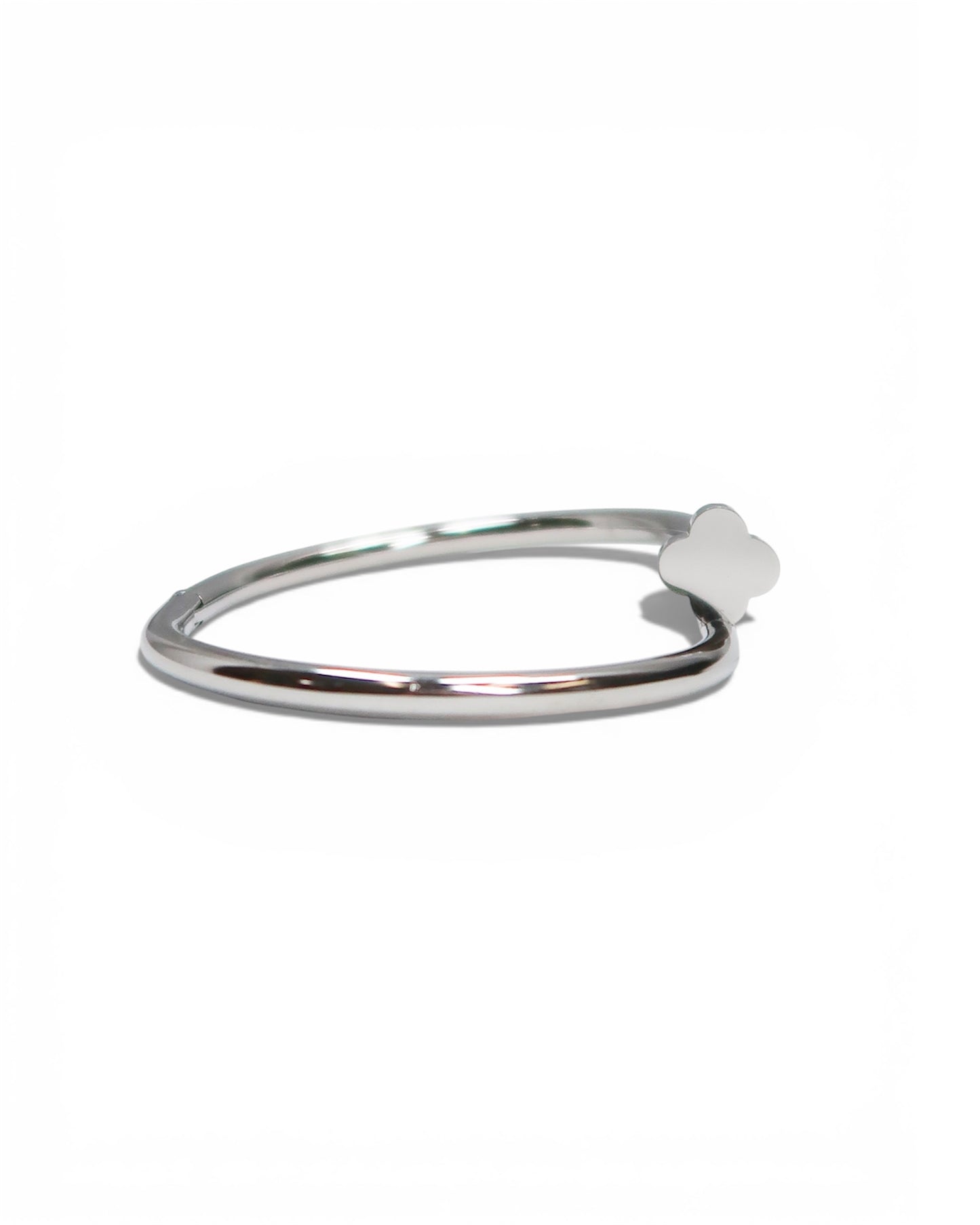 Clover Nail 316L Stainless Steel Bangle