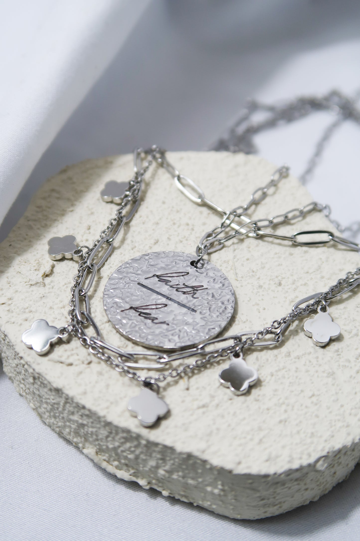 Modern Day Mama Be Bold 316L Stainless Steel Layering Trio