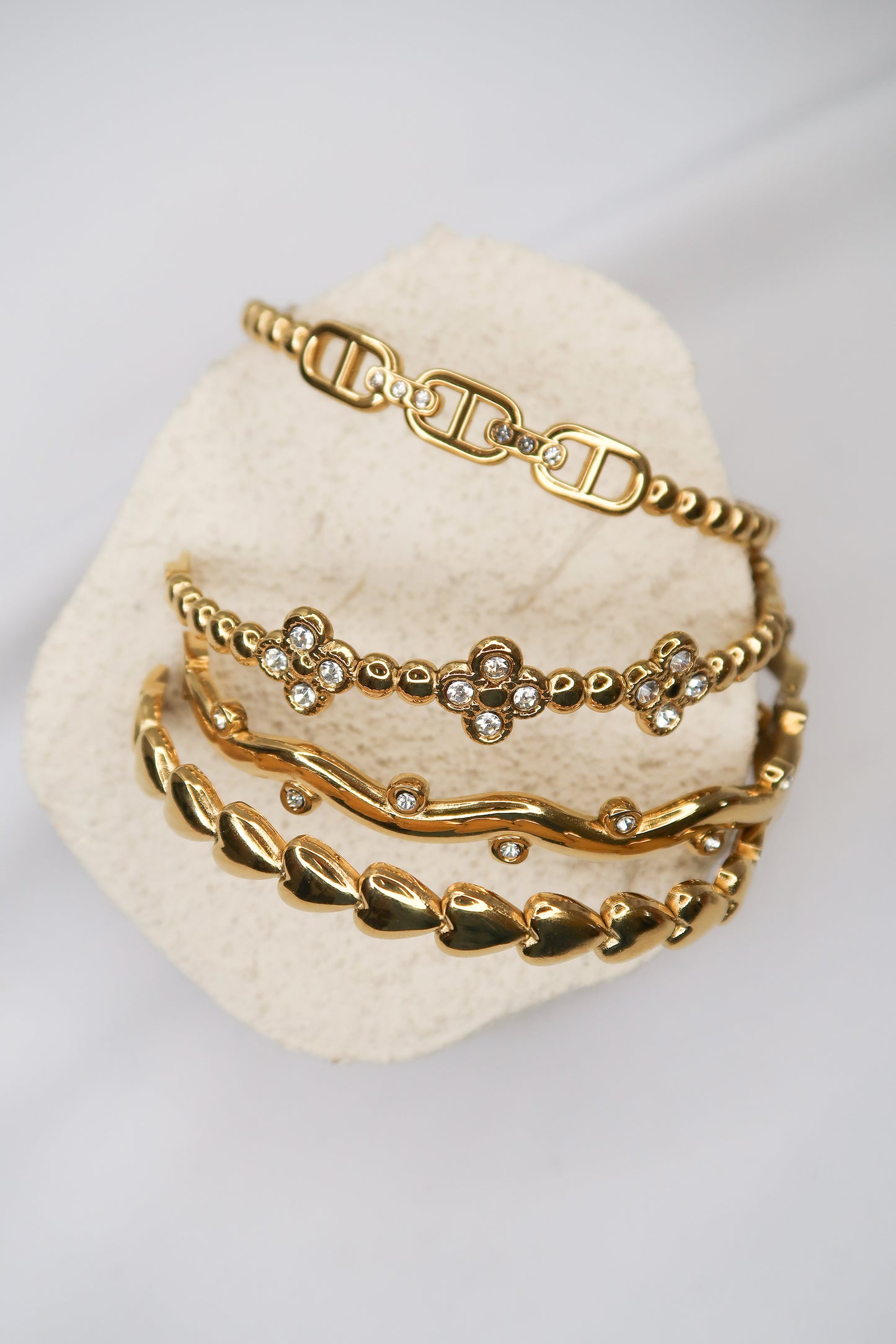 Elevate Bangle 316L Stainless Steel Collection