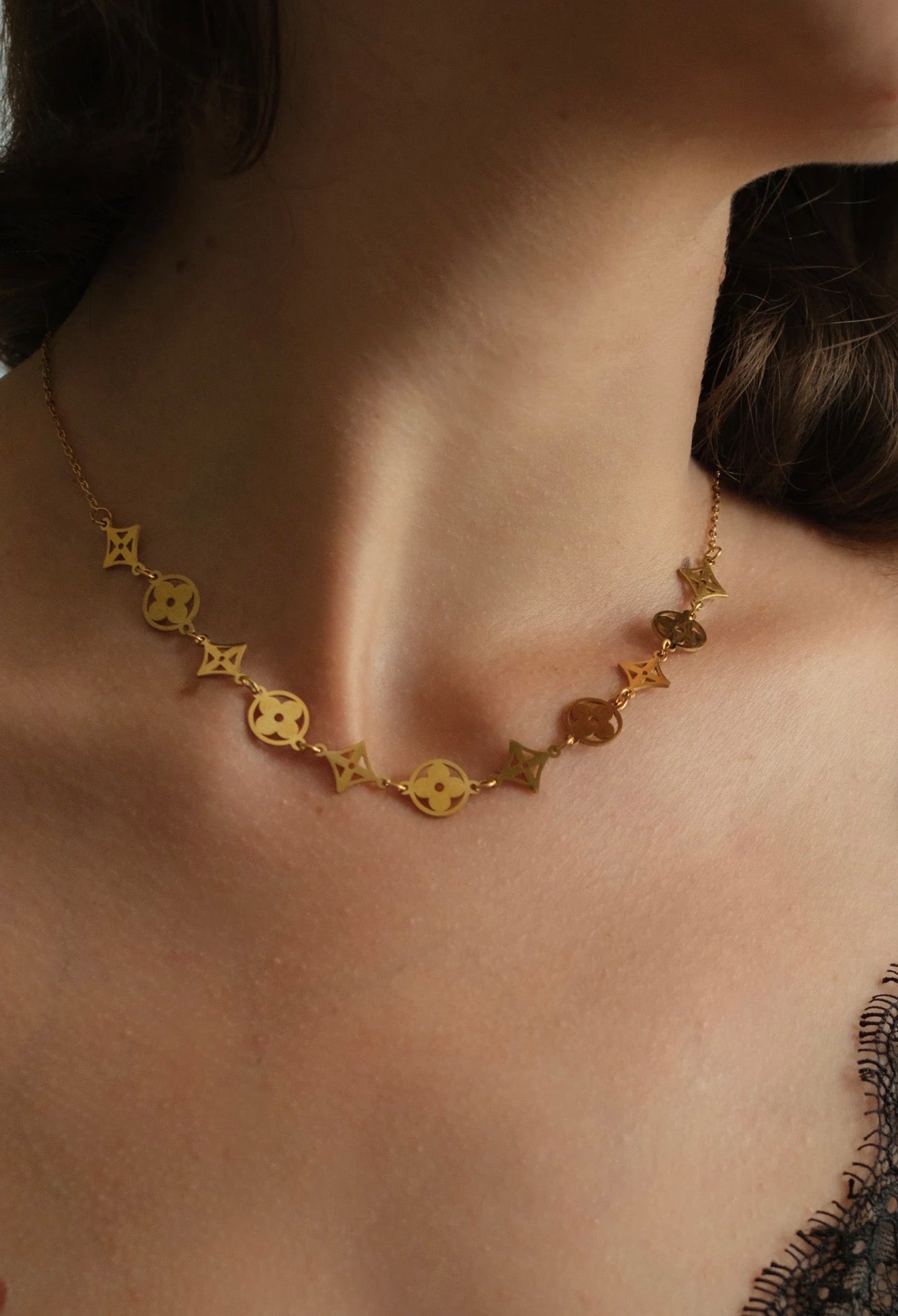 The Euro Summer 316L Stainless Steel Necklace + Bracelet Duo