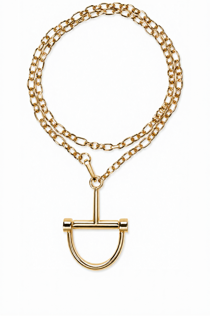 Bit Obsessed Statement 316L Stainless Steel Necklace
