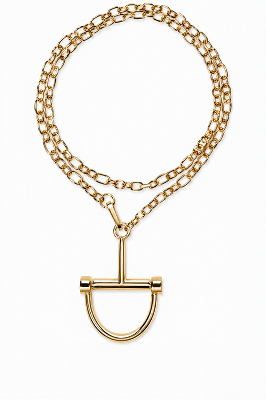 Bit Obsessed Statement 316L Stainless Steel Necklace