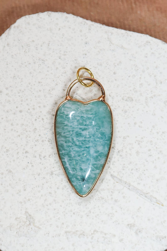 Doodle Natural Stone Charm