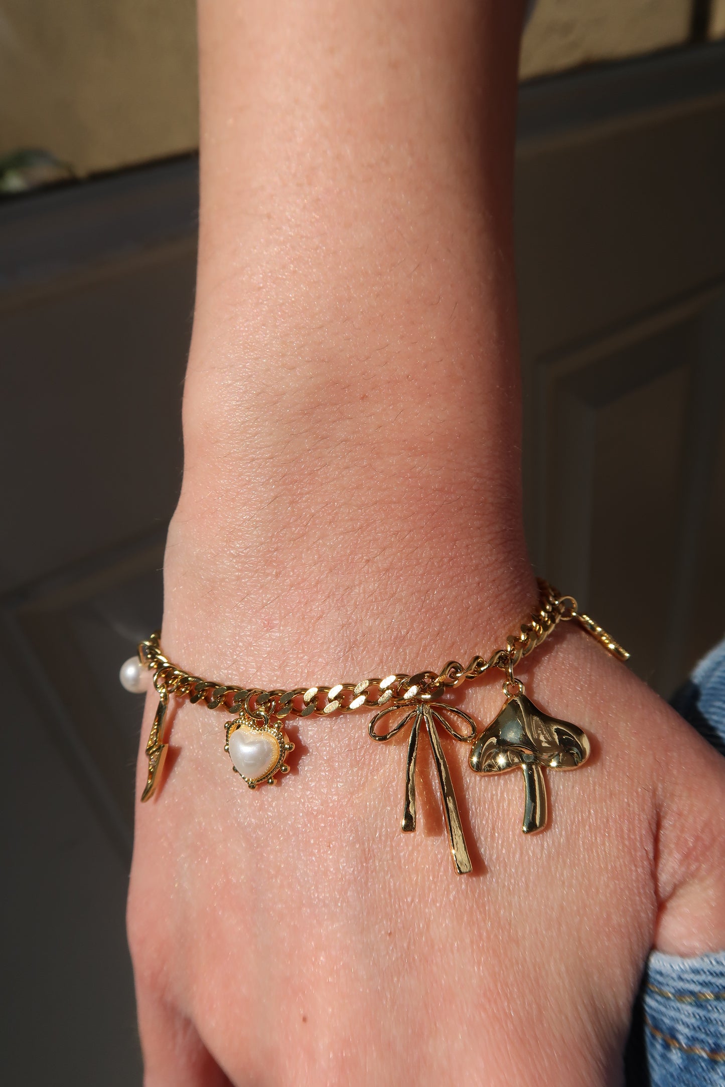Brandi's 316L Stainless Steel Charm Bracelet