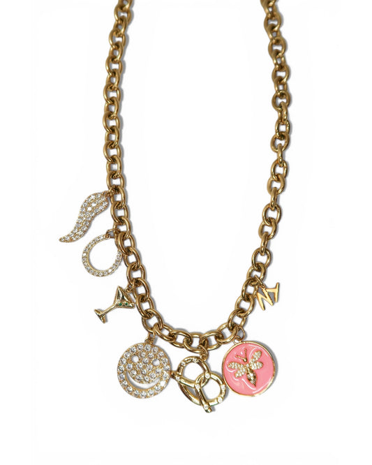 They're Not Like KC 316L Stainless Steel Charm Necklace