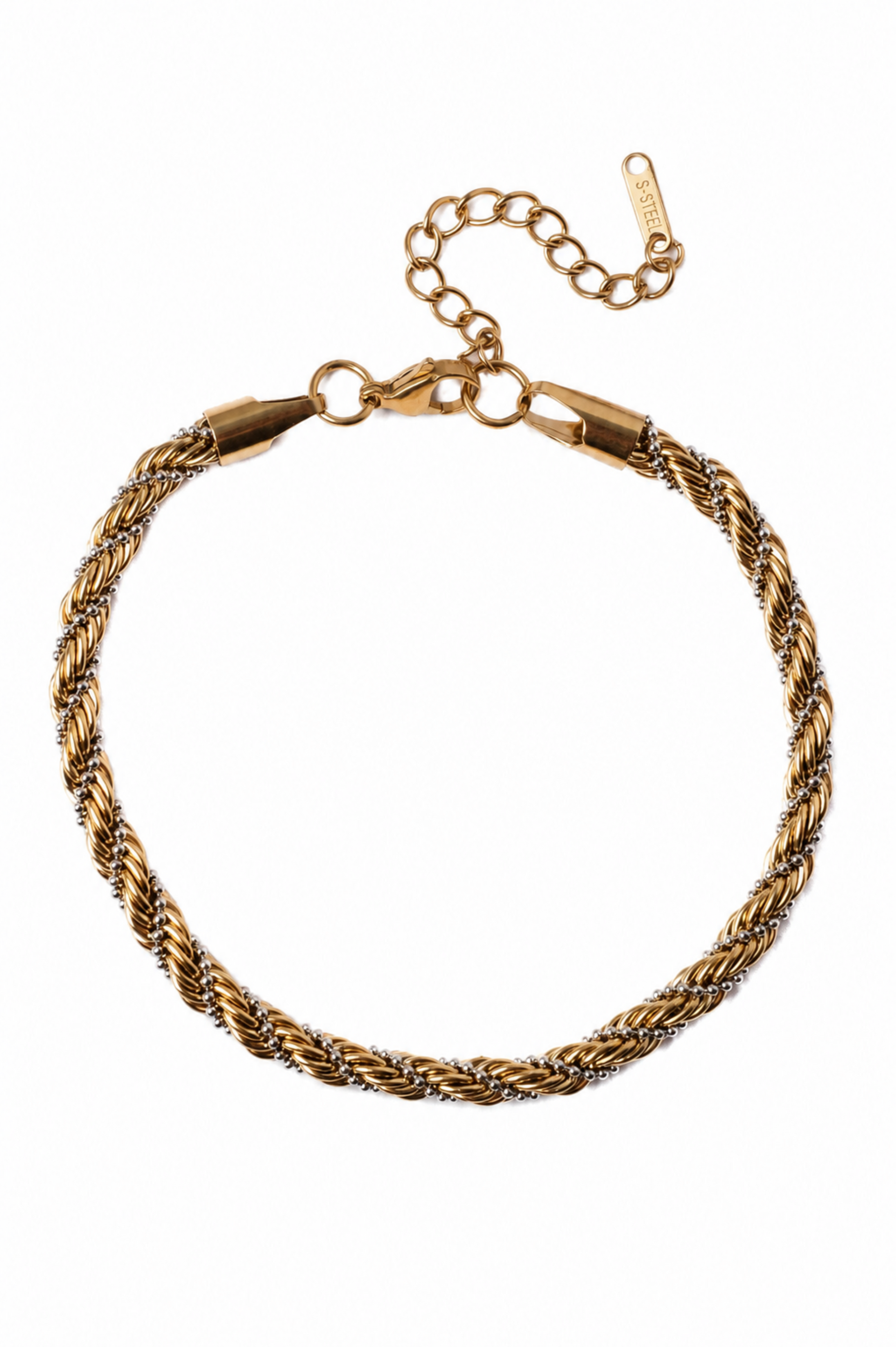 Catching Flights Stainless Steel Anklet
