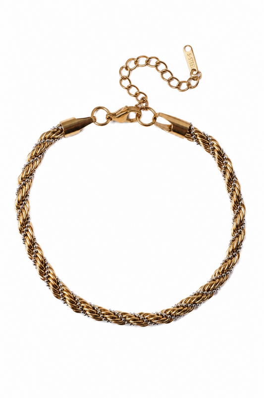 Catching Flights 316L Stainless Steel Anklet