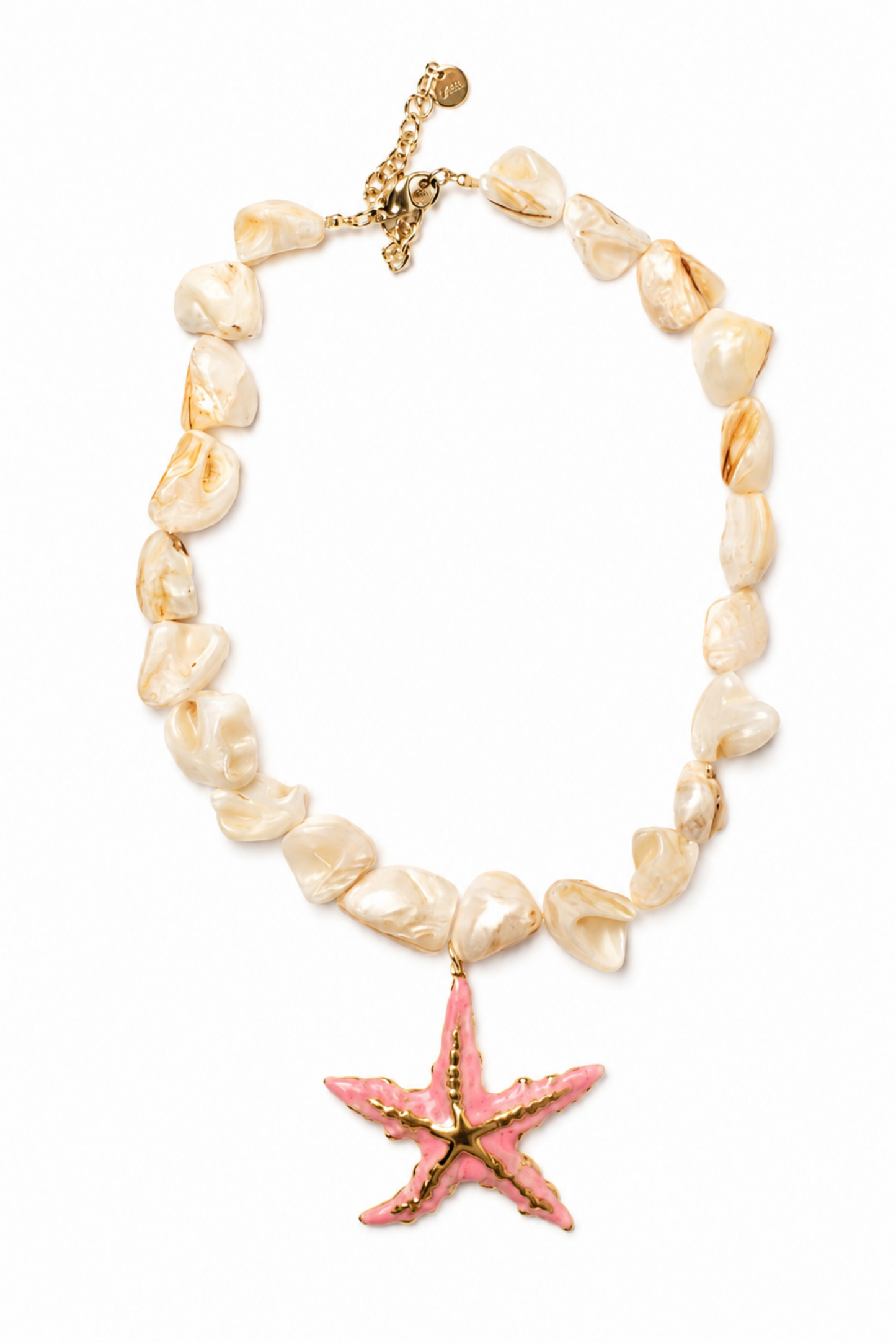 Summer At Seaside Natural Shell Necklace