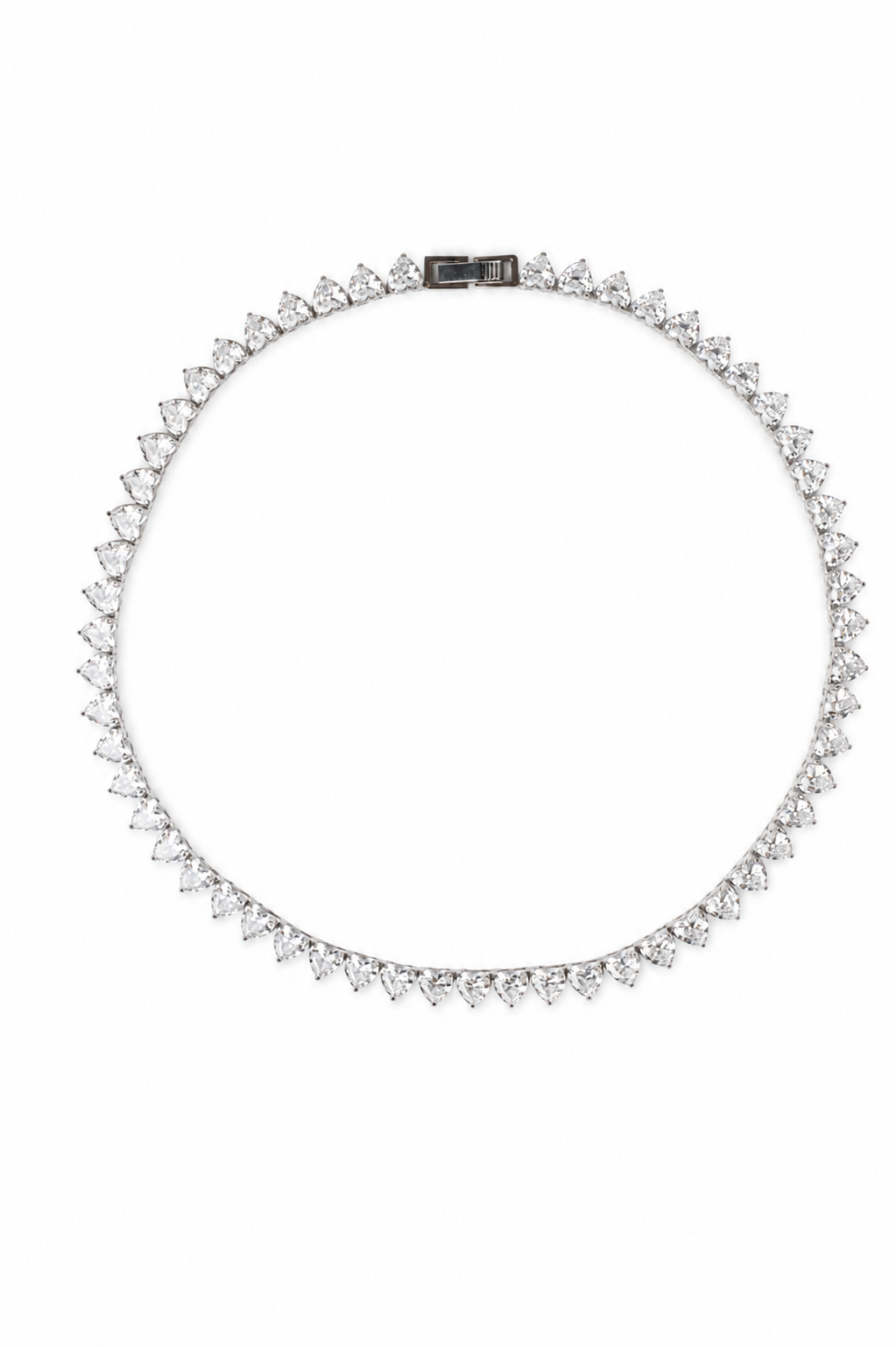 Heart Odette 5mm Stainless Steel Necklace + Bracelet Duo