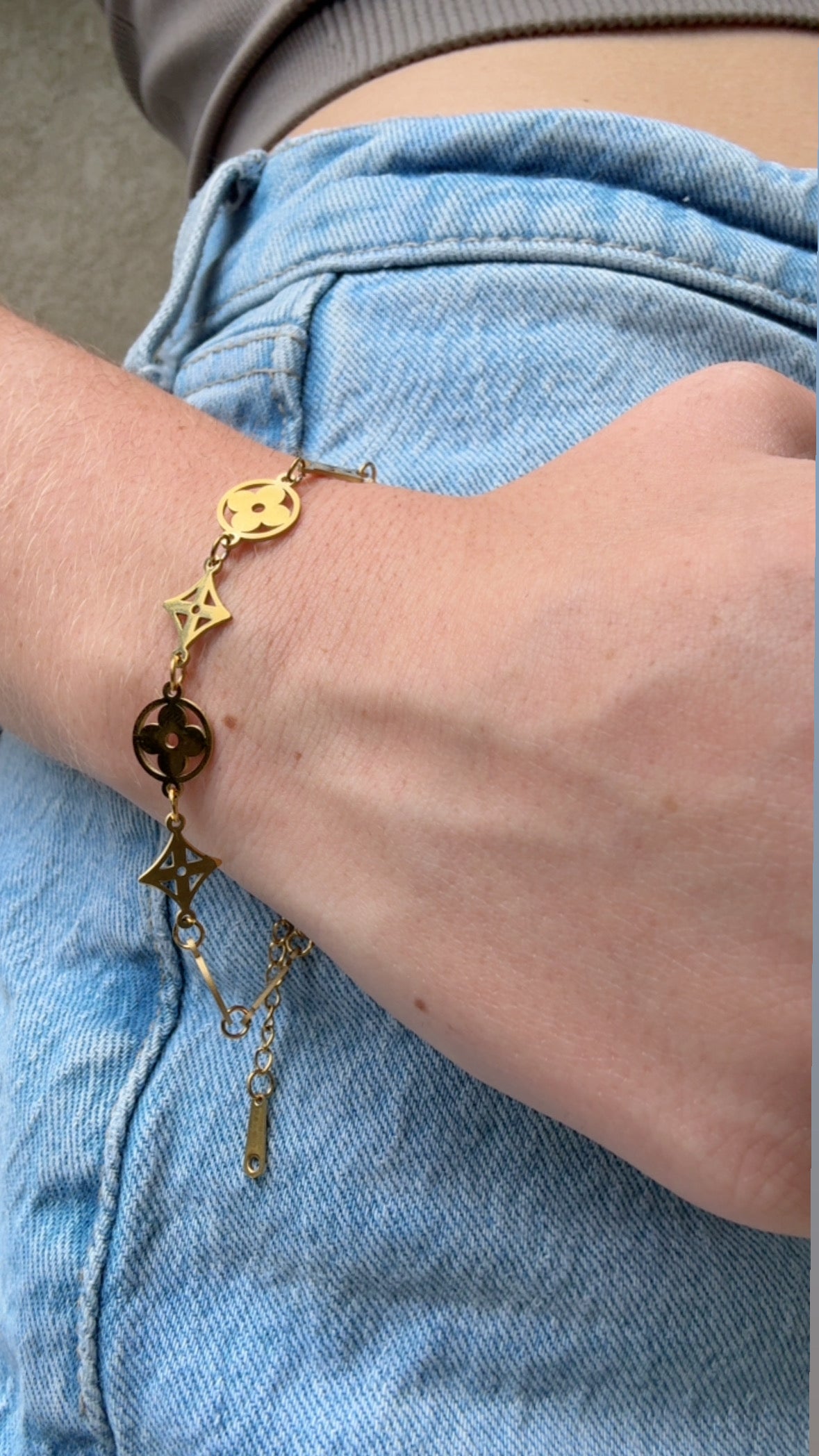 The Euro Summer 316L Stainless Steel Necklace + Bracelet Duo