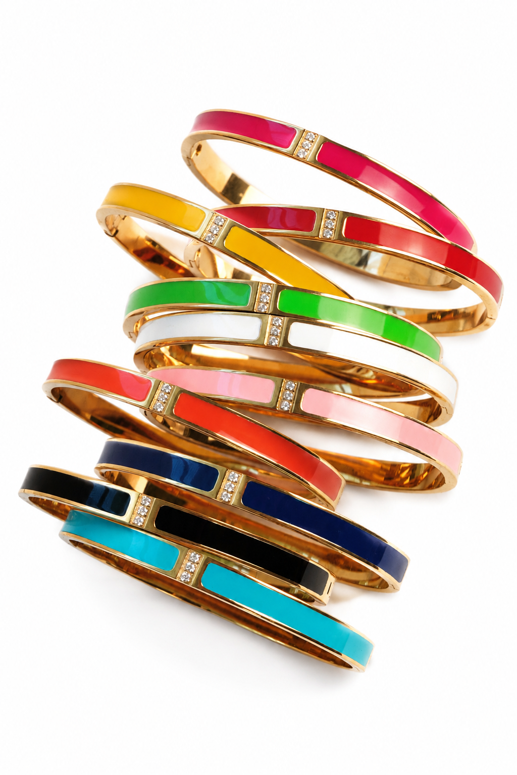 Color Pop 316L Stainless Steel Bangle