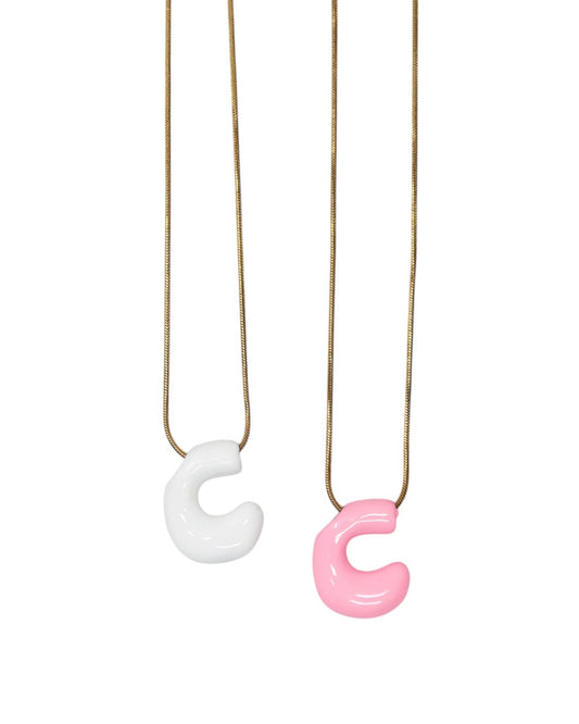 Call Me Carrie 316L Stainless Steel Letter Necklace