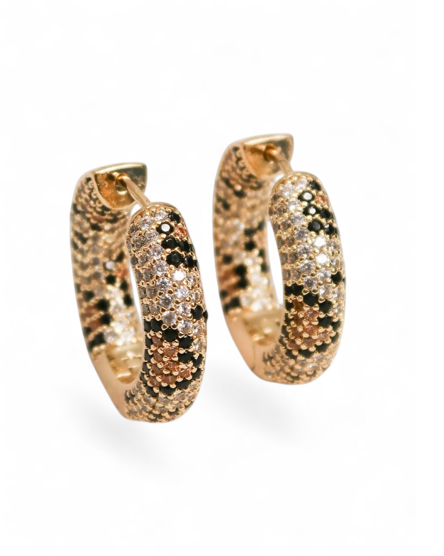 Femme Fatale Rebel Leopard 316L Stainless Steel Earrings