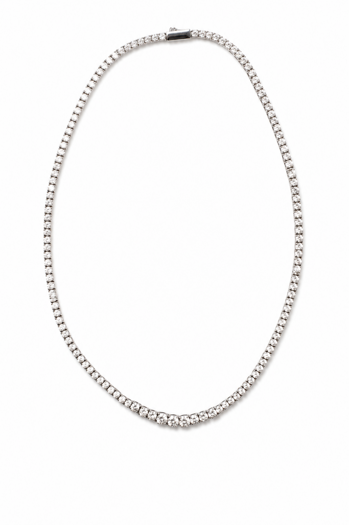 Odette 3MM-5MM Gradual 316L Stainless Steel Necklace