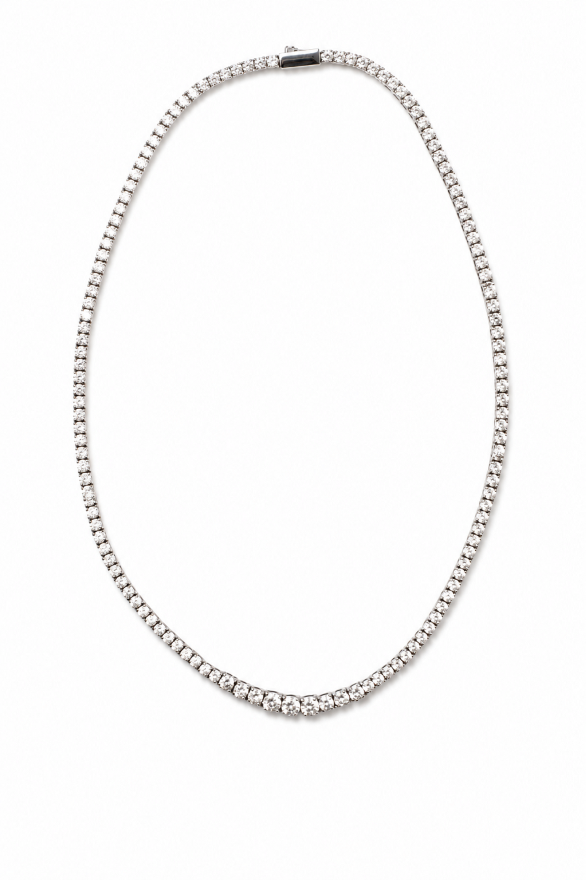 Odette 3MM 5MM Gradual Stainless Steel Necklace