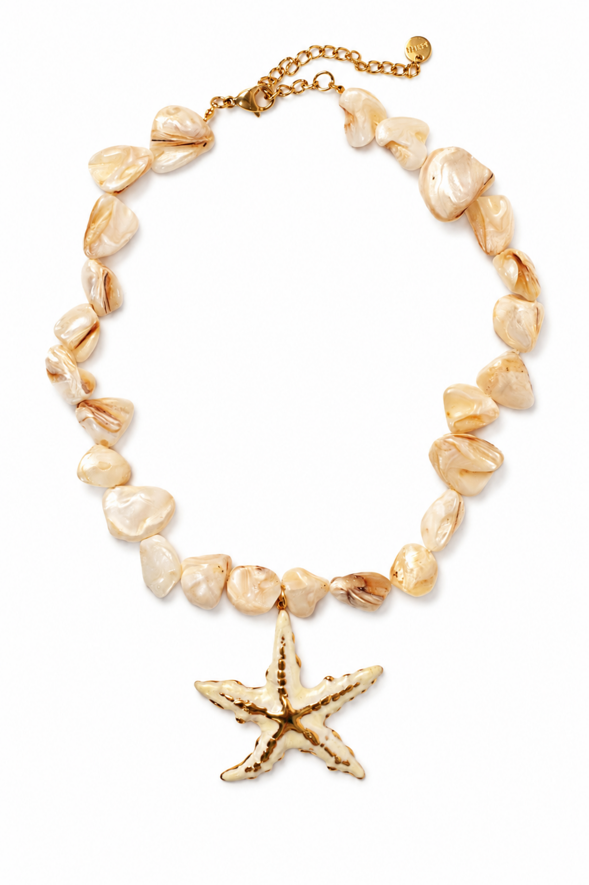 Summer At Seaside Shell Necklace