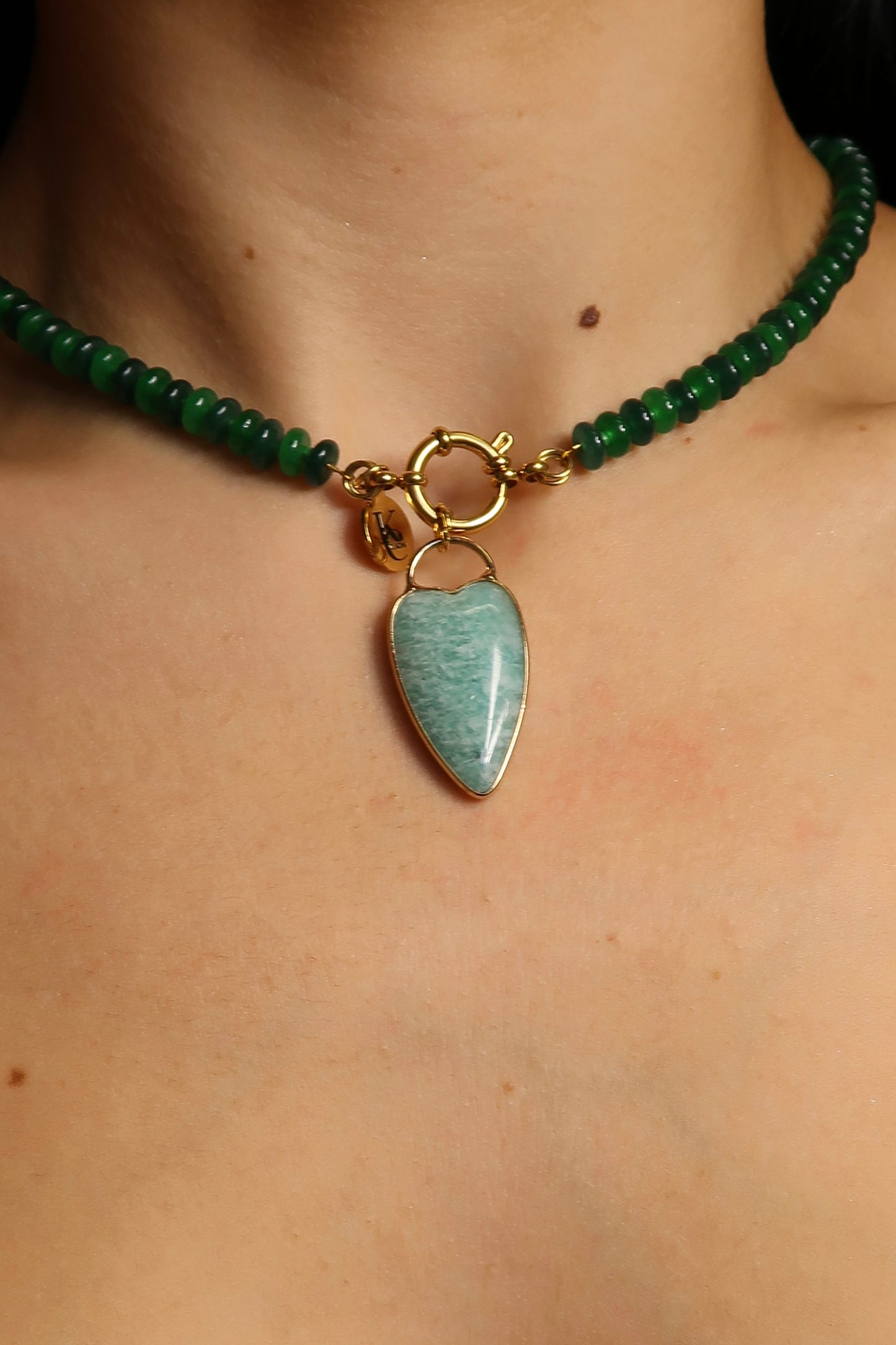 Doodle Natural Stone Charm