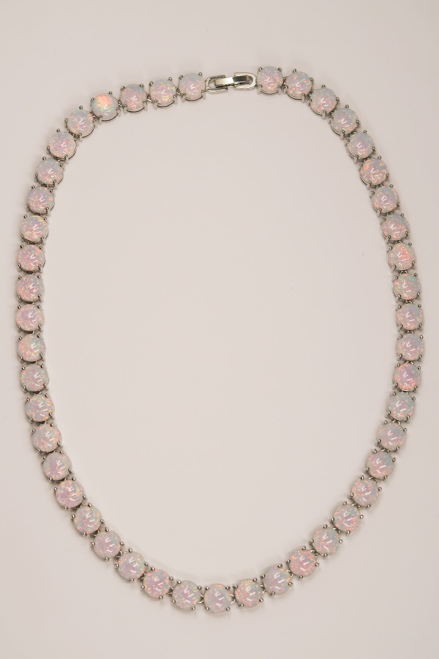 She's Got The Glow Opal Tennis Necklace- pre order