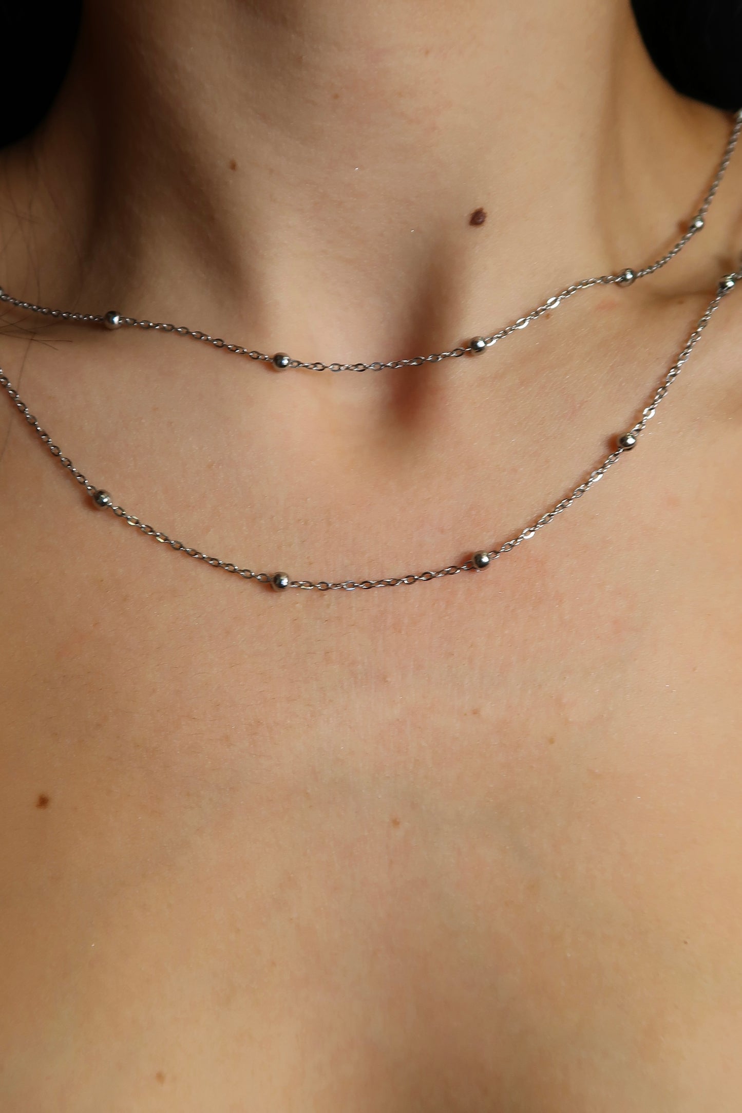 Honor Roll 316L Stainless Steel Bead Necklace