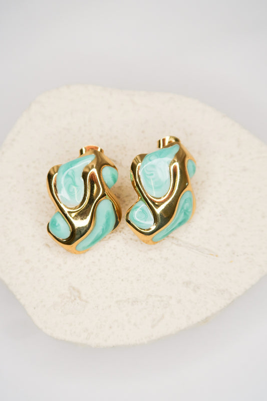 Lagoon 316L Stainless Steel Earrings