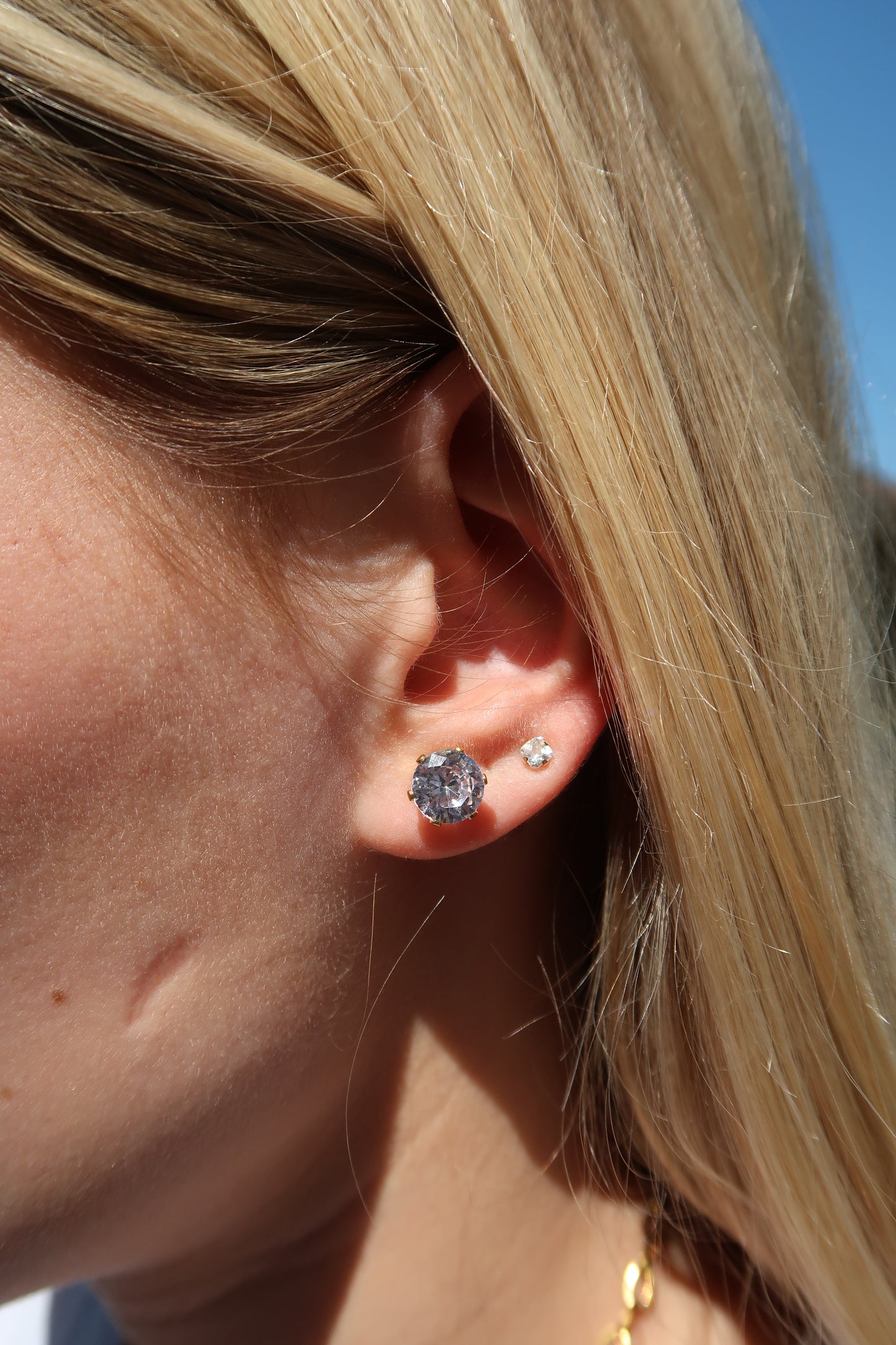 Hamptonite Stud Earrings