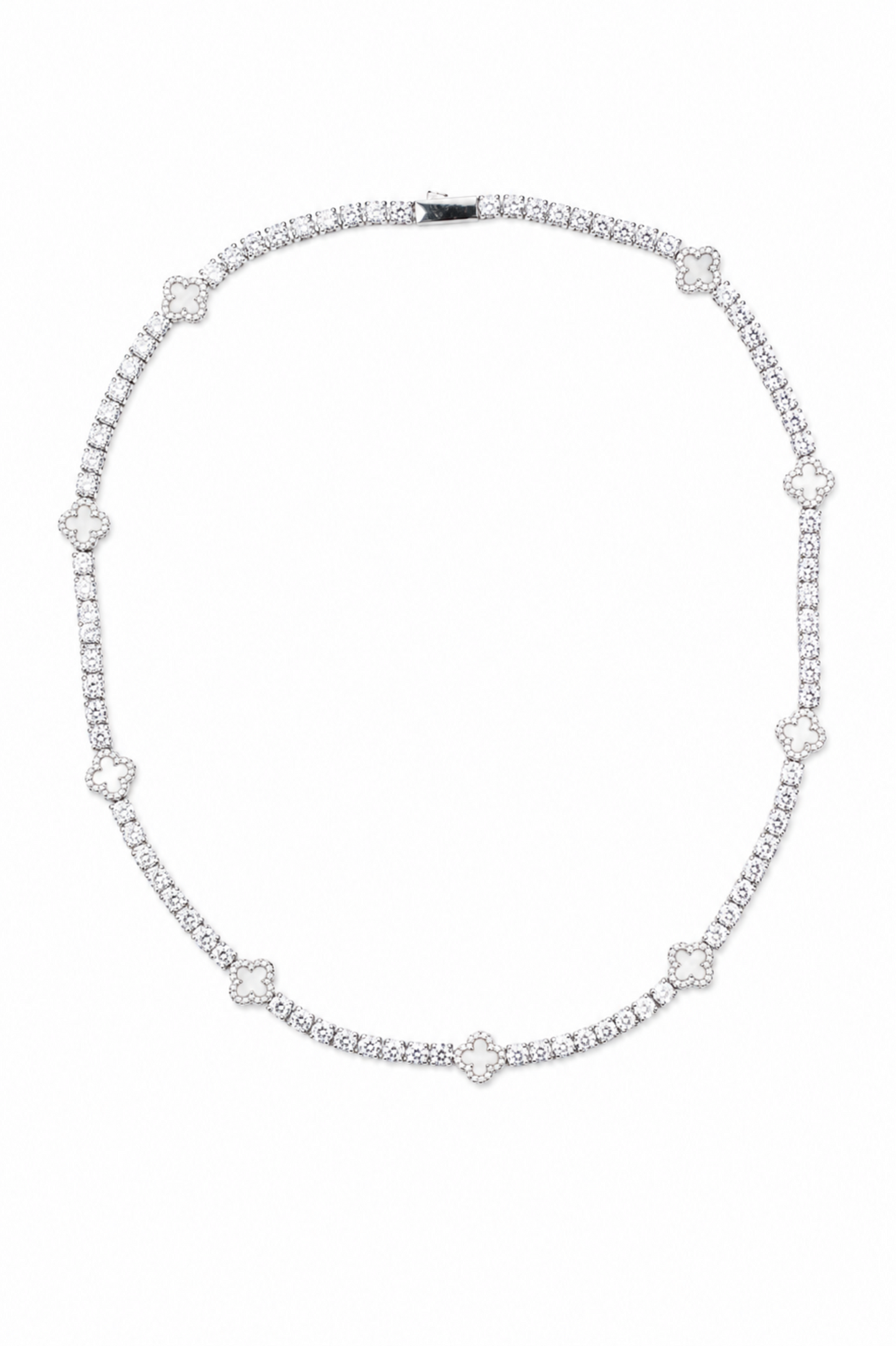 Clover Odette 316L Stainless Steel Necklace + Bracelet Duo