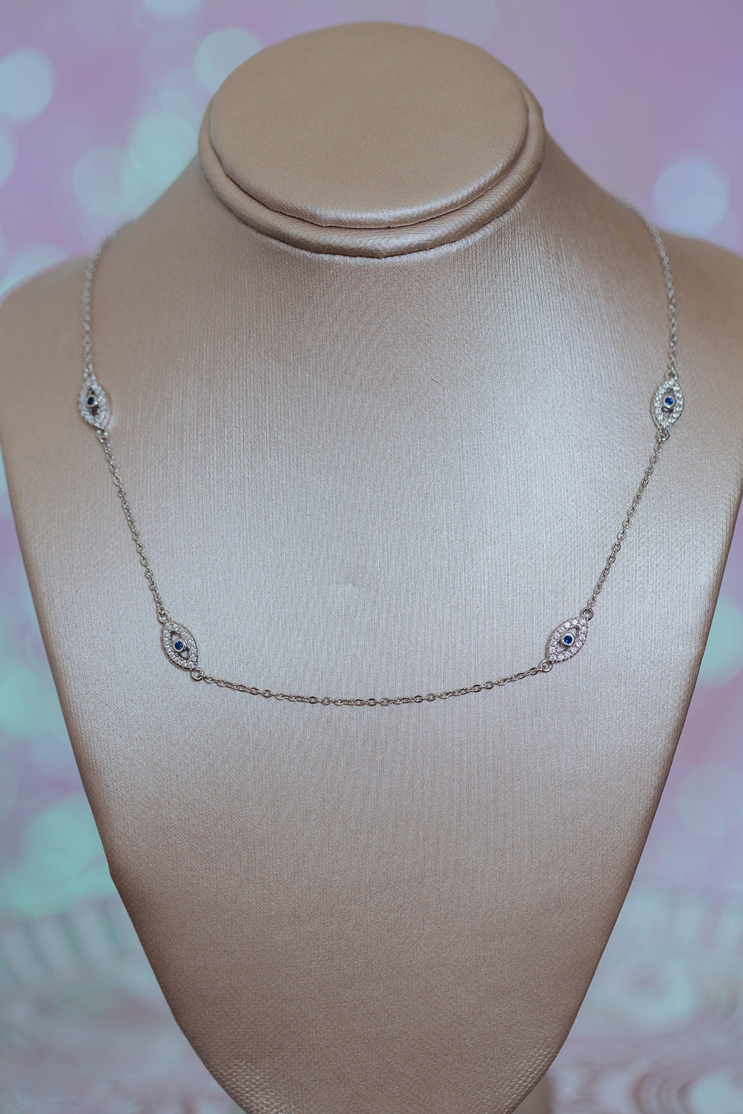 .925 Sterling Silver Stella Necklace
