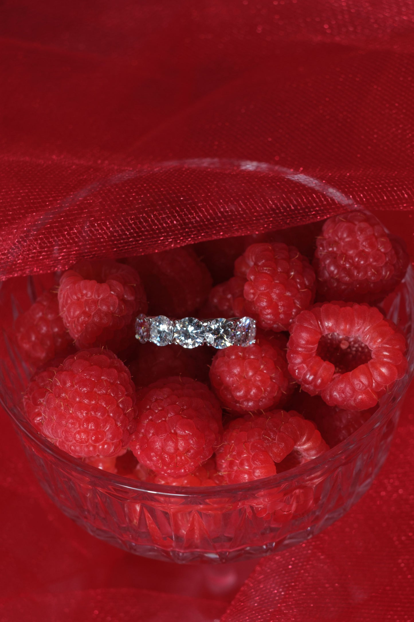 HBIC In Training .925 Sterling Silver 5 Carat Moissanite Ring