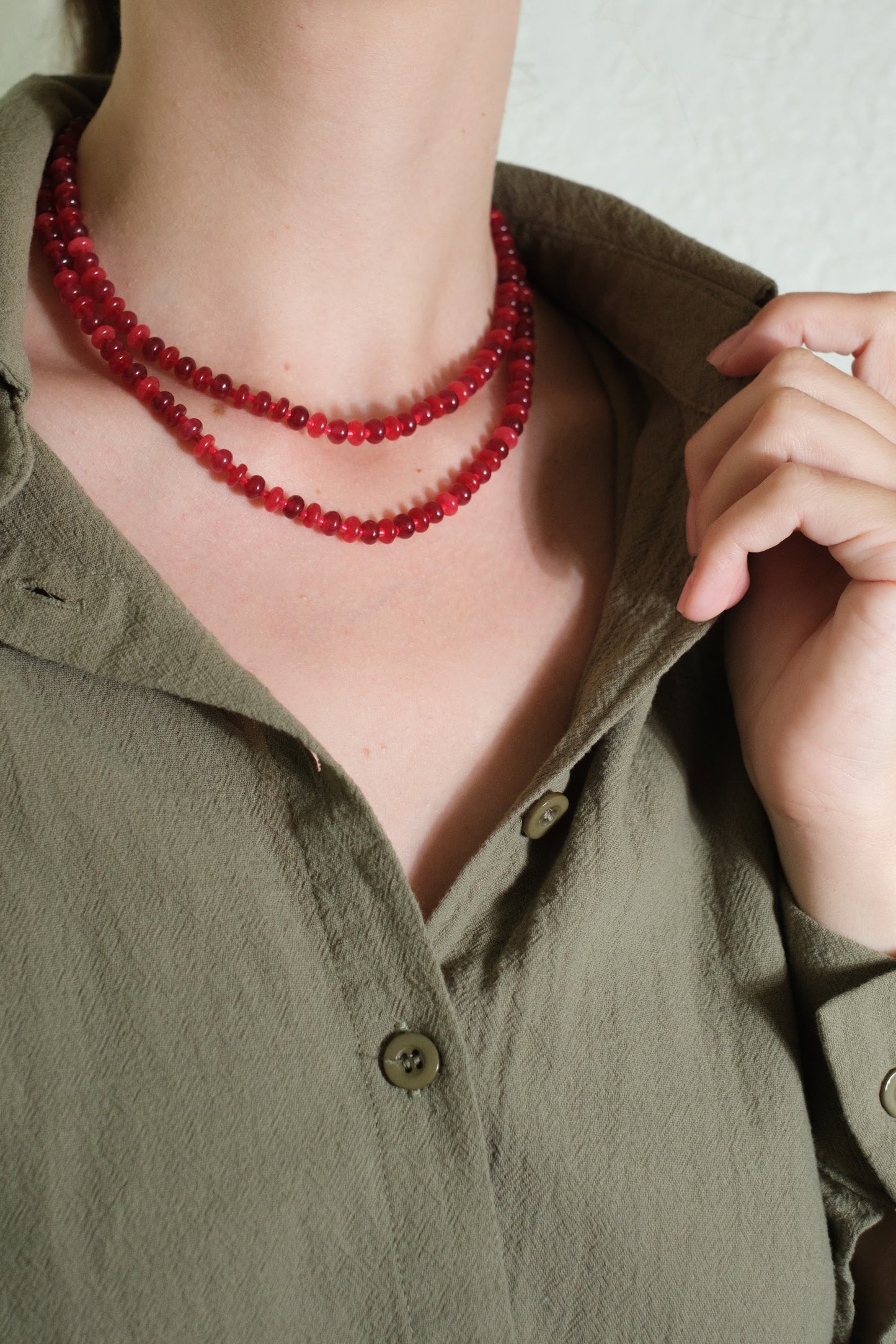 Genius Natural Stone Necklace