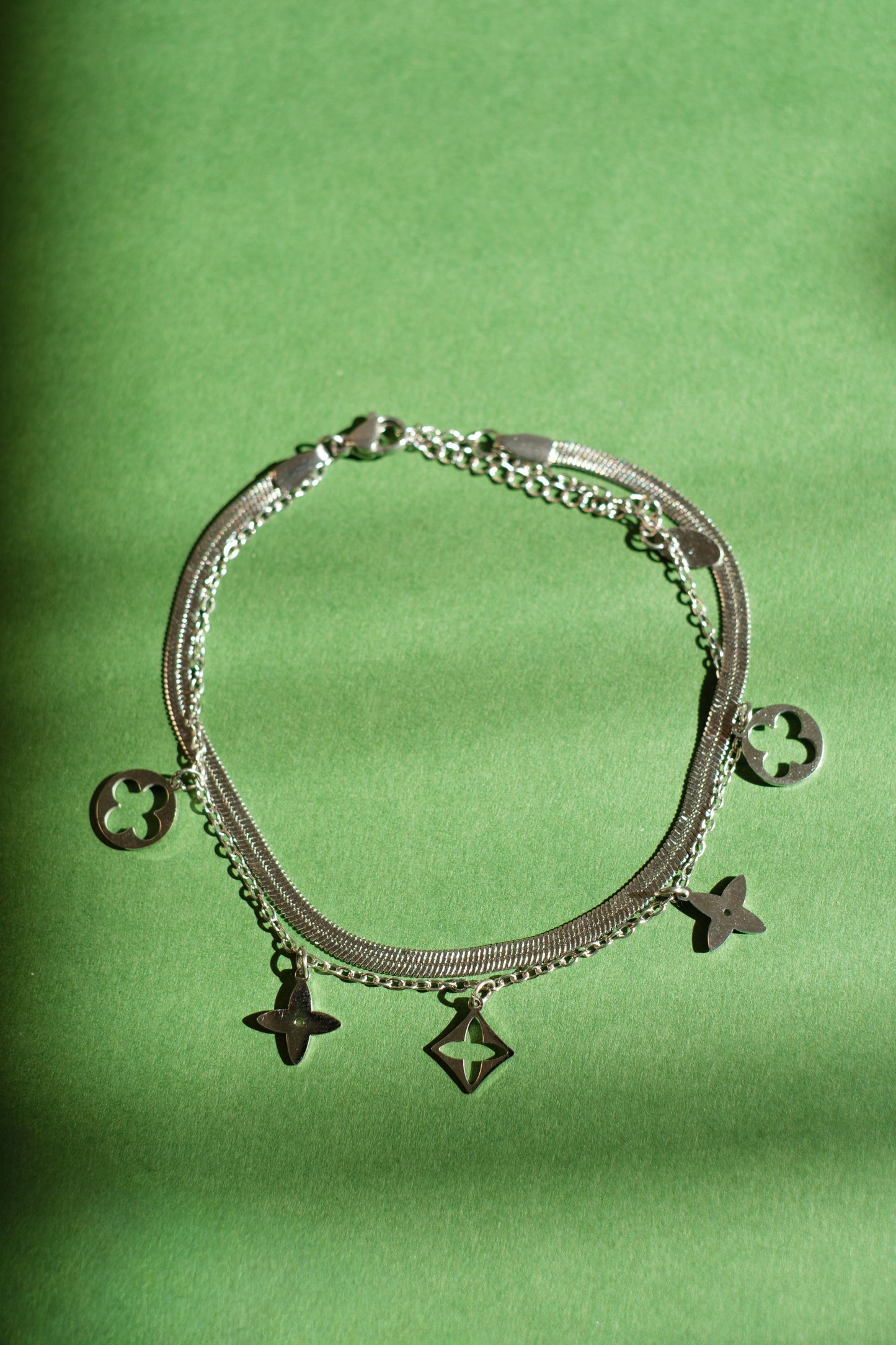 Passport Ready 316L Stainless Steel Anklet