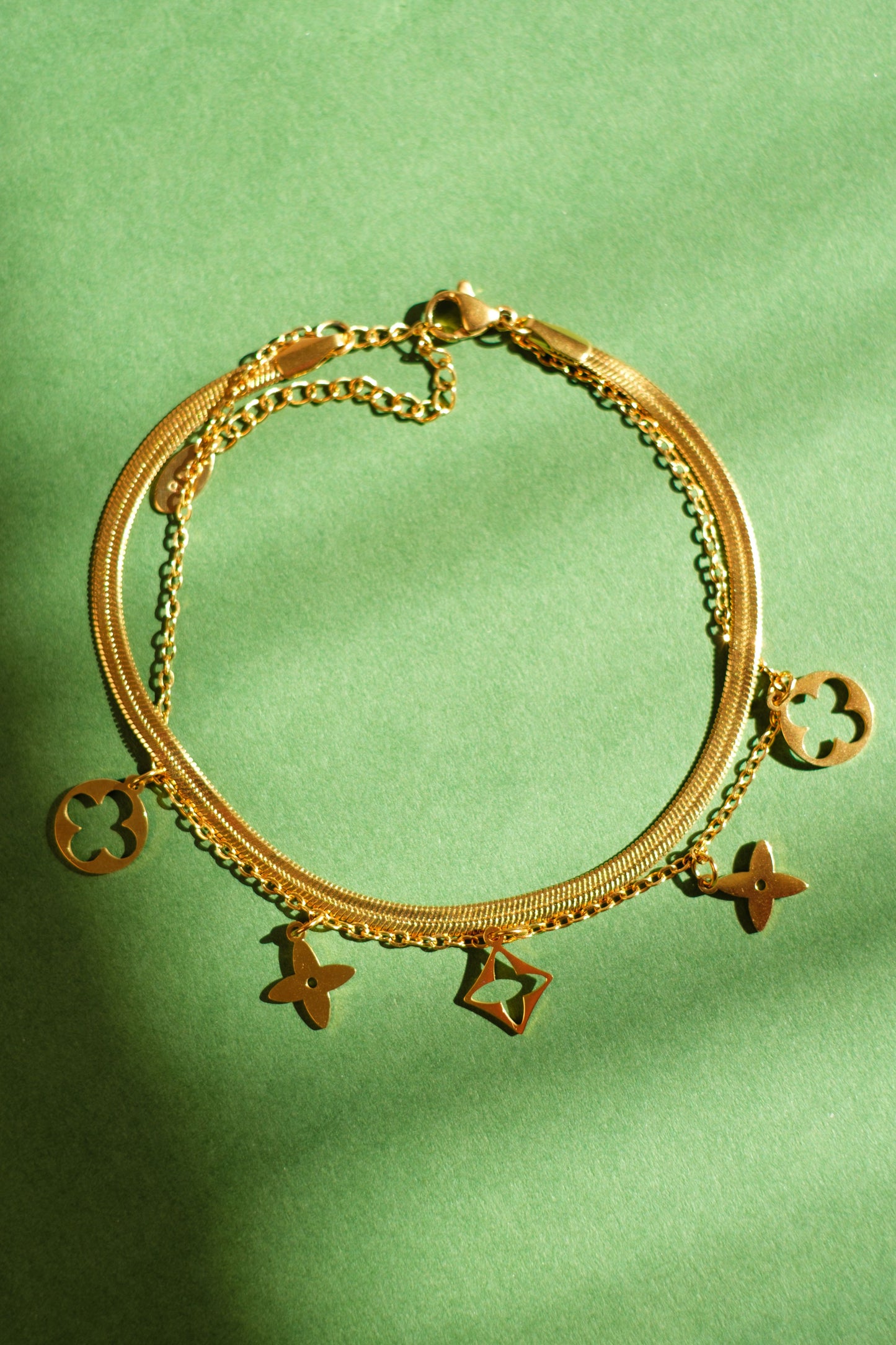 Passport Ready 316L Stainless Steel Anklet