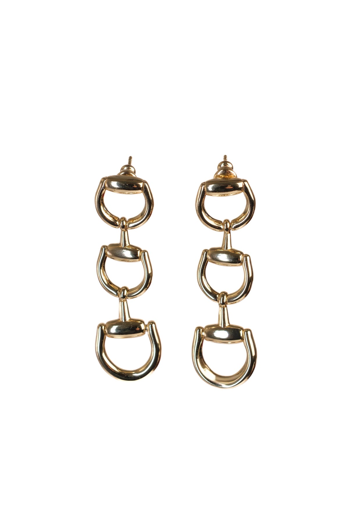 Lucky Horse Bit Earrings 316L Stainless Steel Earrings