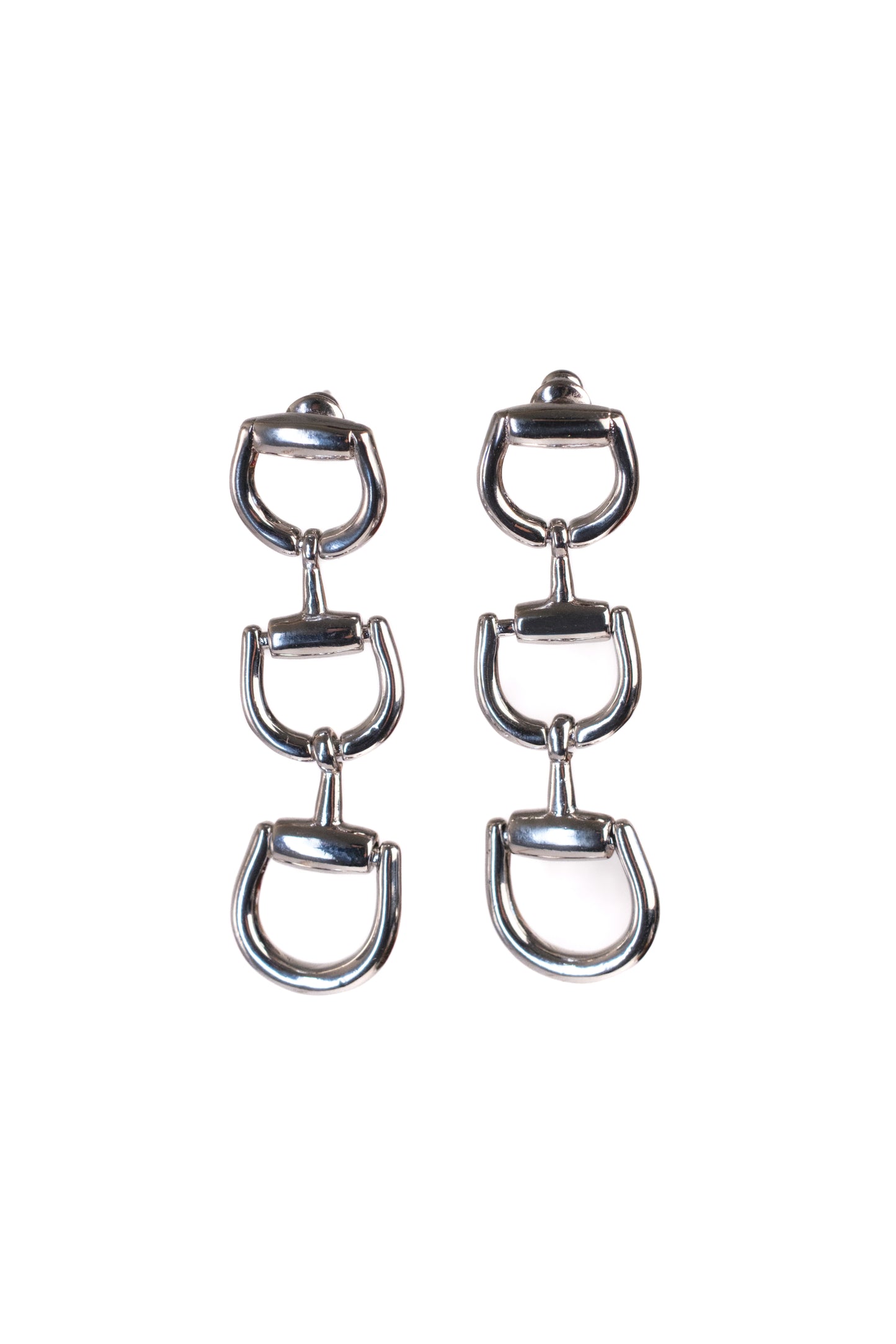 Lucky Horse Bit Earrings 316L Stainless Steel Earrings