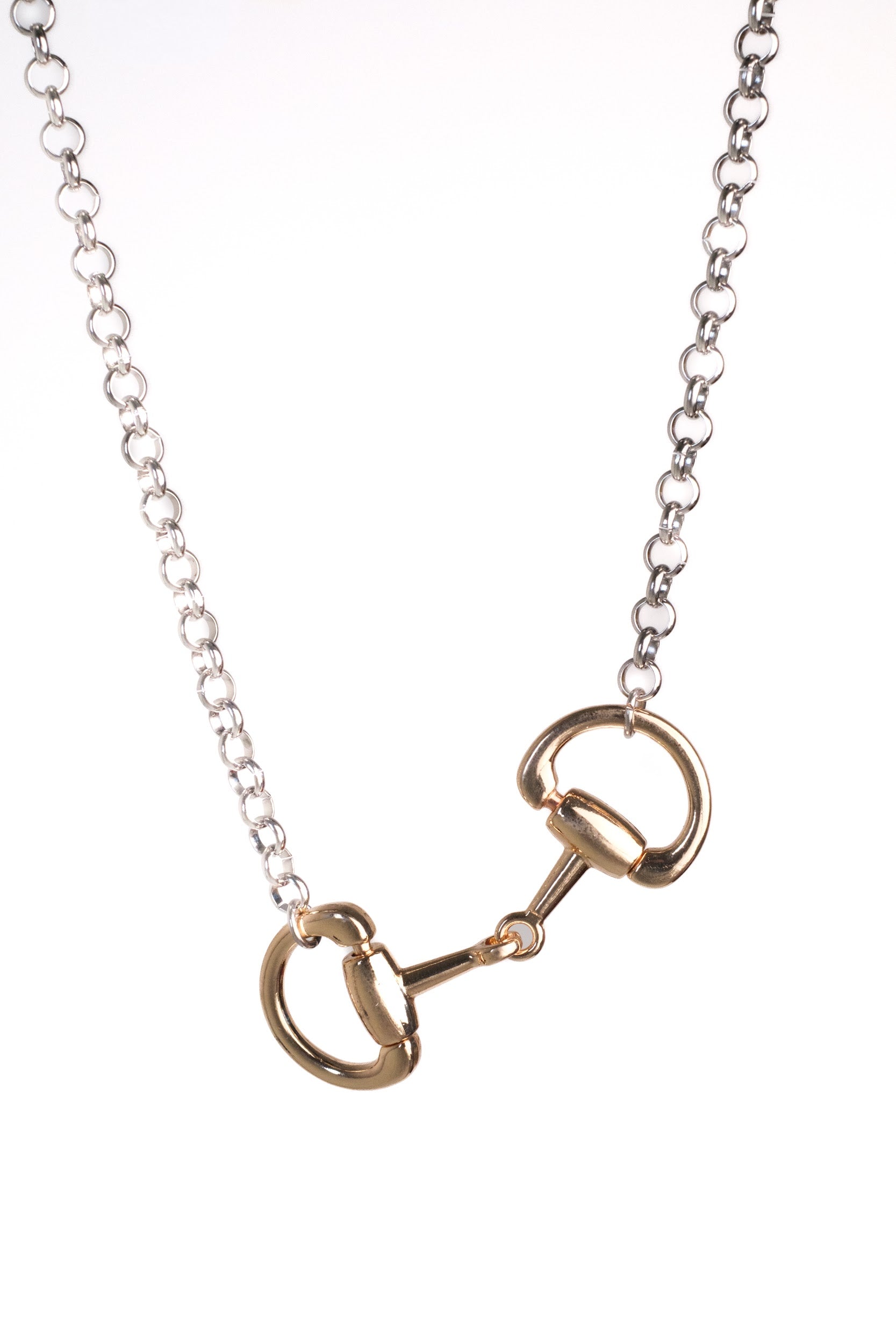 Destined Horse Bit 316L Stainless Steel Necklace – KC Chic Designs