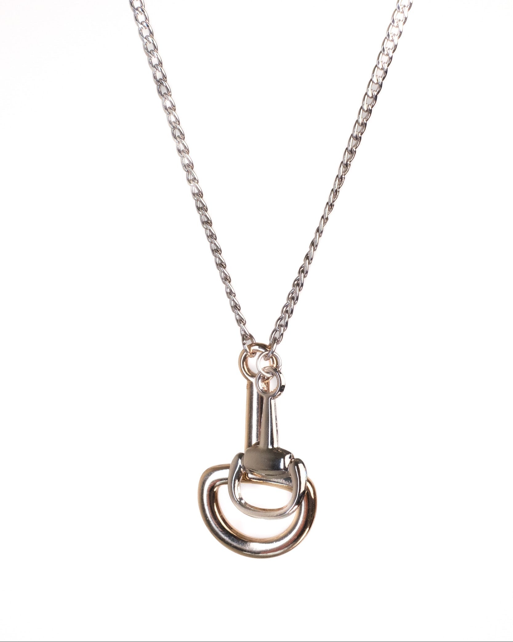 Her Favor Horse Bit Stainless Steel Necklace