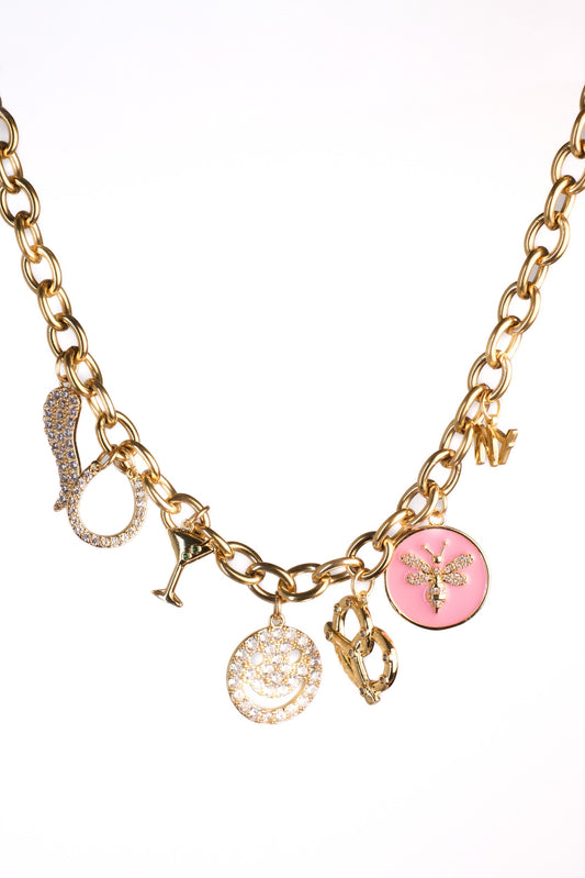 They're Not Like KC 316L Stainless Steel Charm Necklace