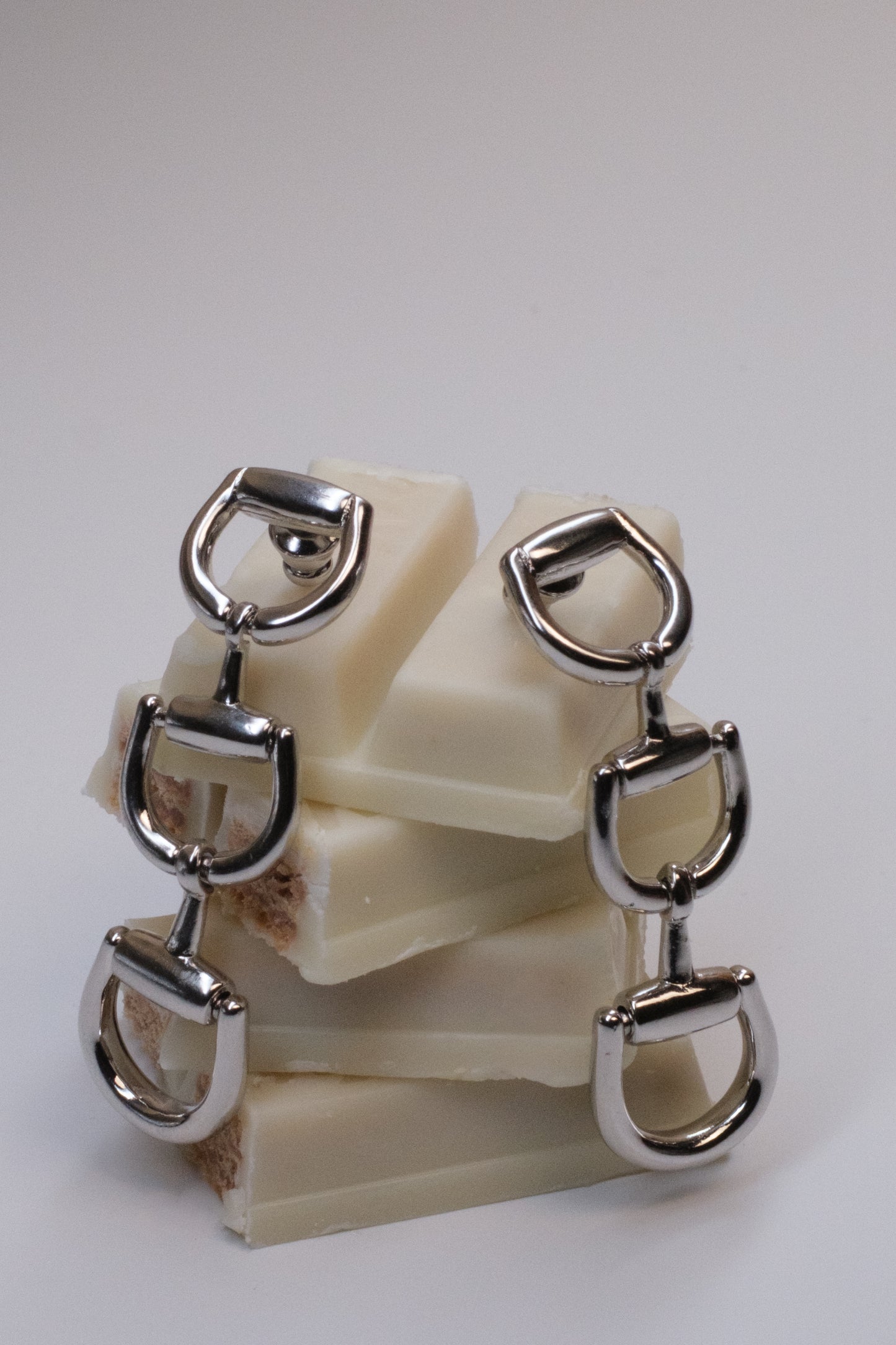 Lucky Horse Bit Earrings 316L Stainless Steel Earrings