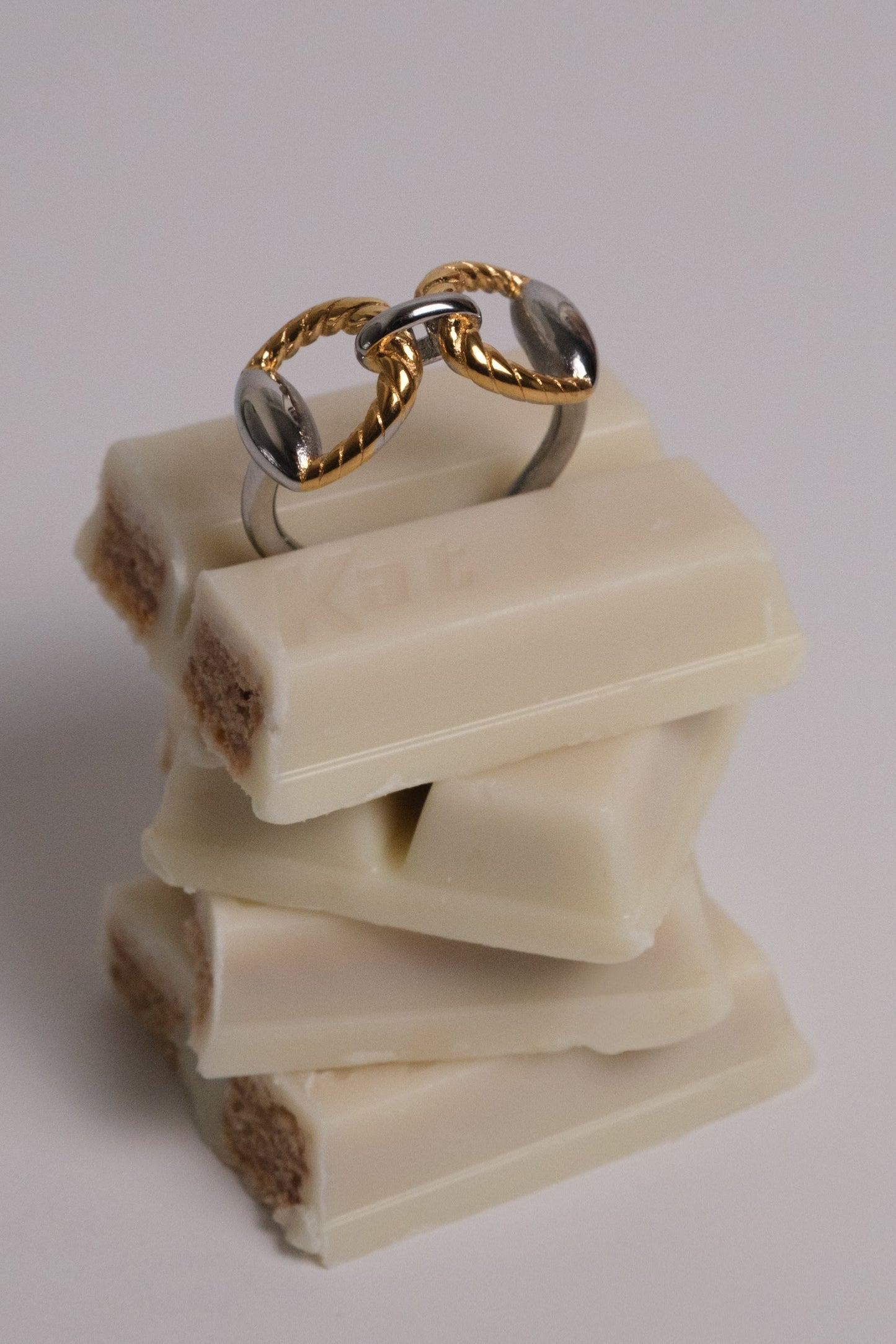 The Upper Hand Horse Bit 316L Stainless Steel Adjustable Ring