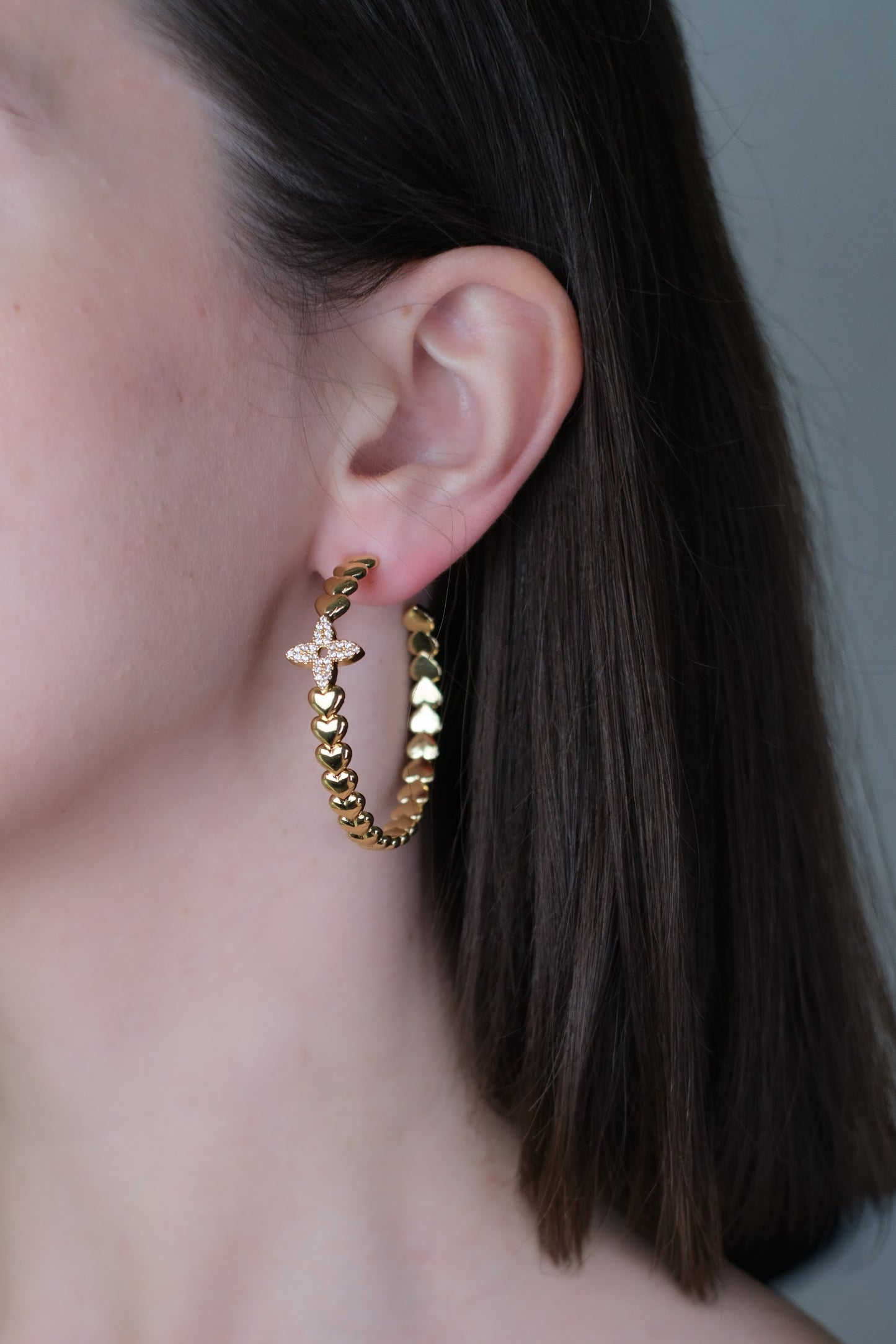 Spoiled Clover Crystal 316L Stainless Steel Earrings