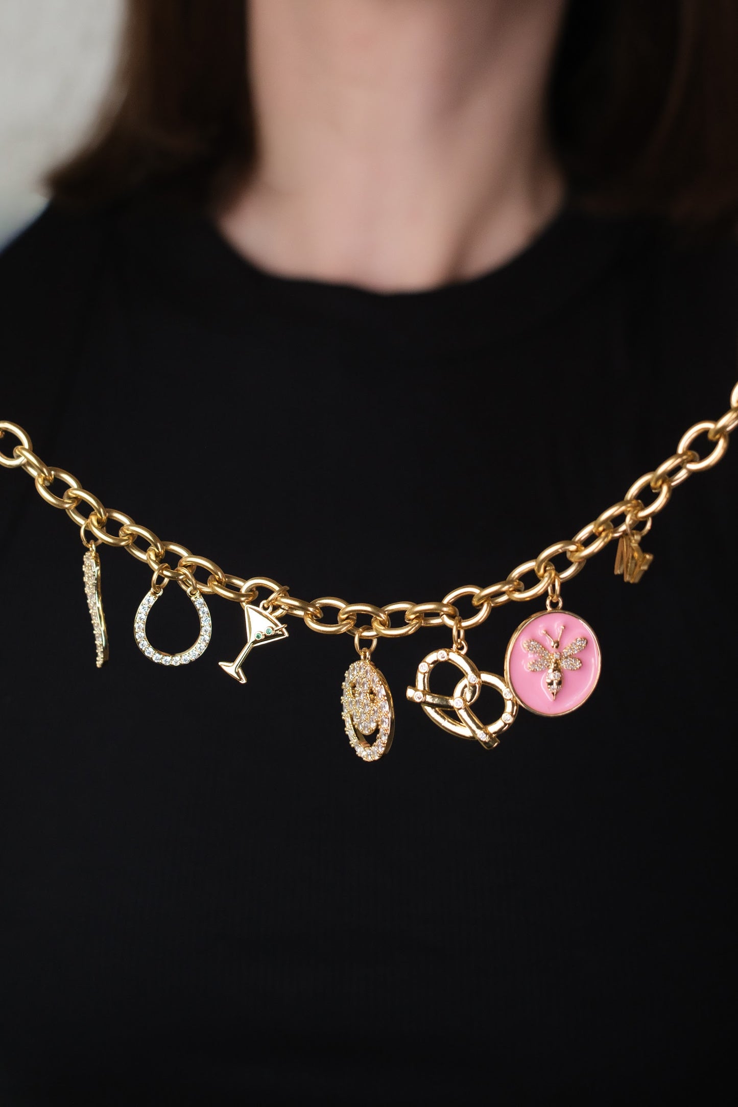 They're Not Like KC 316L Stainless Steel Charm Necklace